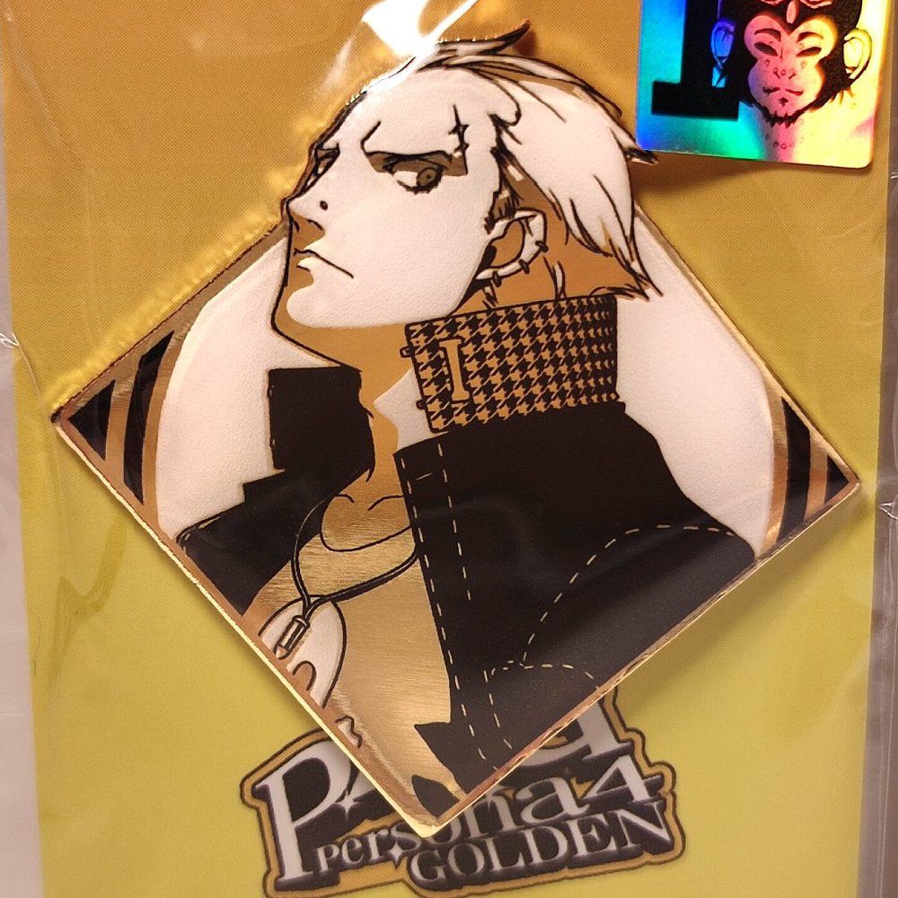 Persona 4 Golden Kanji Tatsumi Limited Edition Collectible Enamel Pin Figure